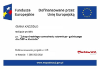 Dofinansowanie przez Uni Europejsk na zakup samochodu poarniczego.